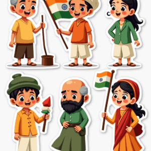 Culture India - Sticker Sheet v26